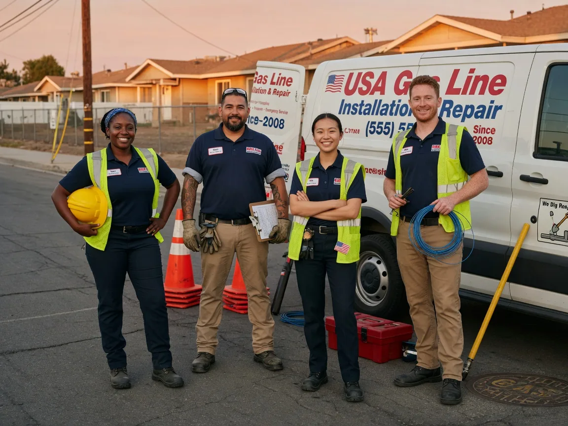 Gas Line Installation company in Oshkosh, NE
